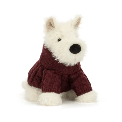 JELLYCAT – Munro Scottie Dog Winter Jumper