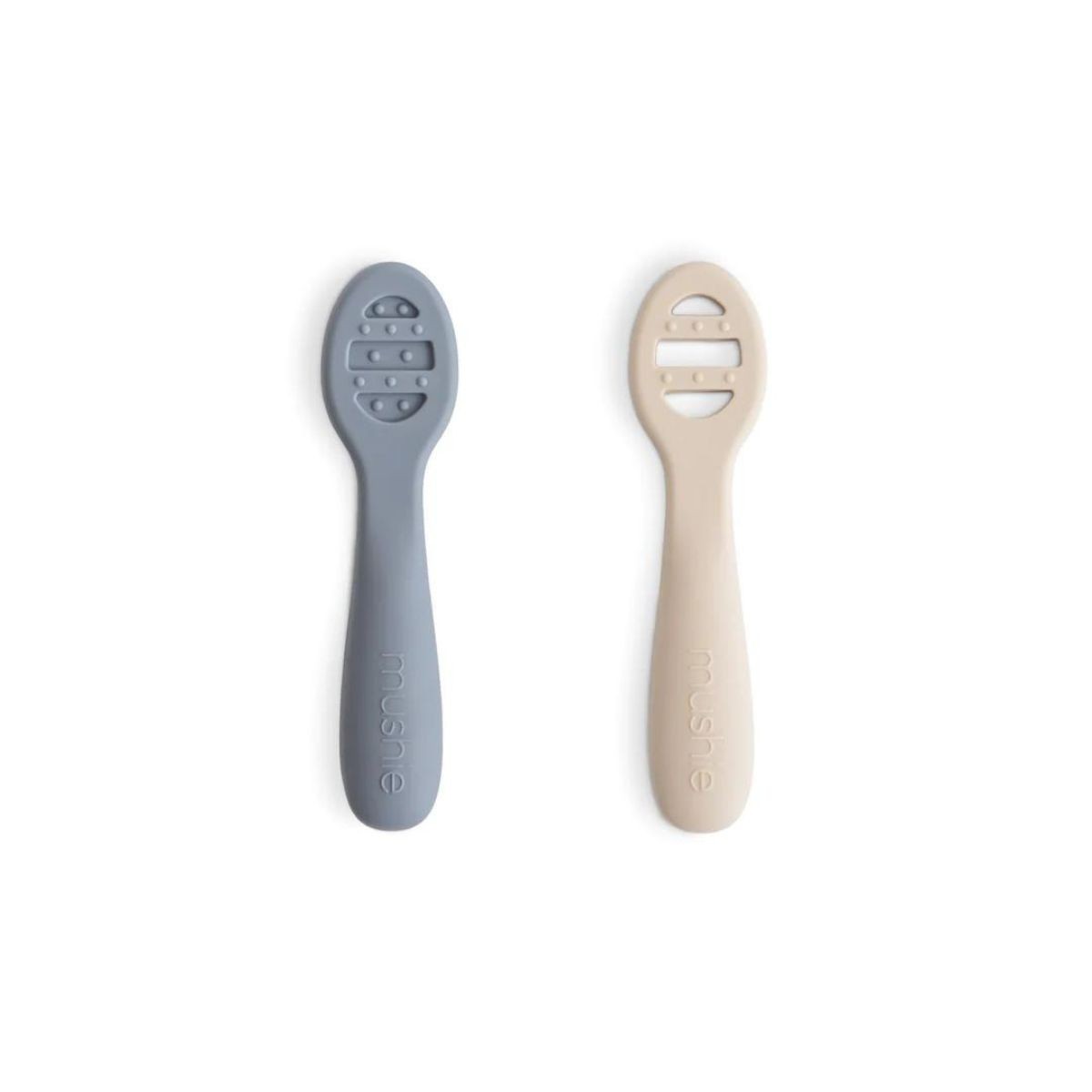 MUSHIE - First Feeding Baby Spoon - Tradewinds / Shifting Sand