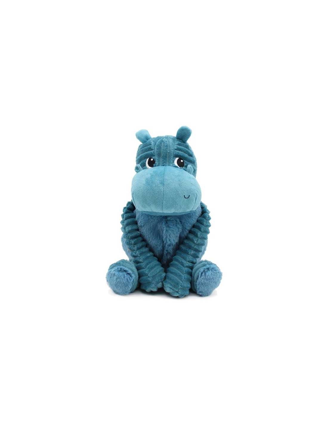 LES DÉGLINGOS PTIPOTOS - Peluche Bibou L'hippopotame - Bleu – Image 2