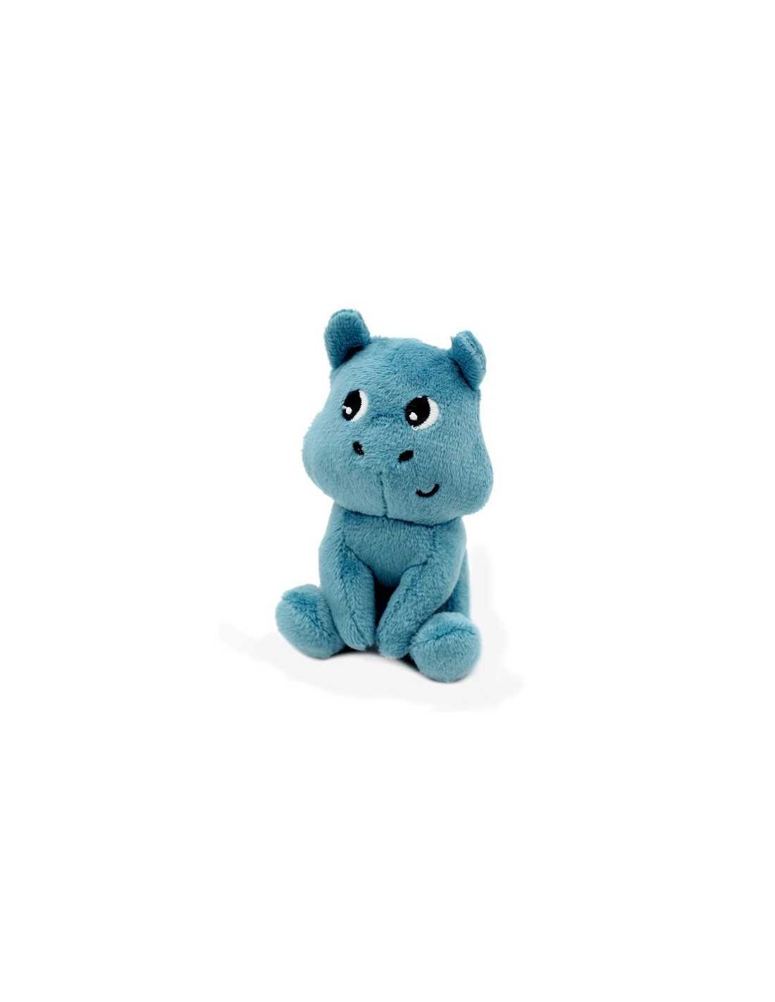 LES DÉGLINGOS PTIPOTOS - Peluche Bibou L'hippopotame - Bleu – Image 3