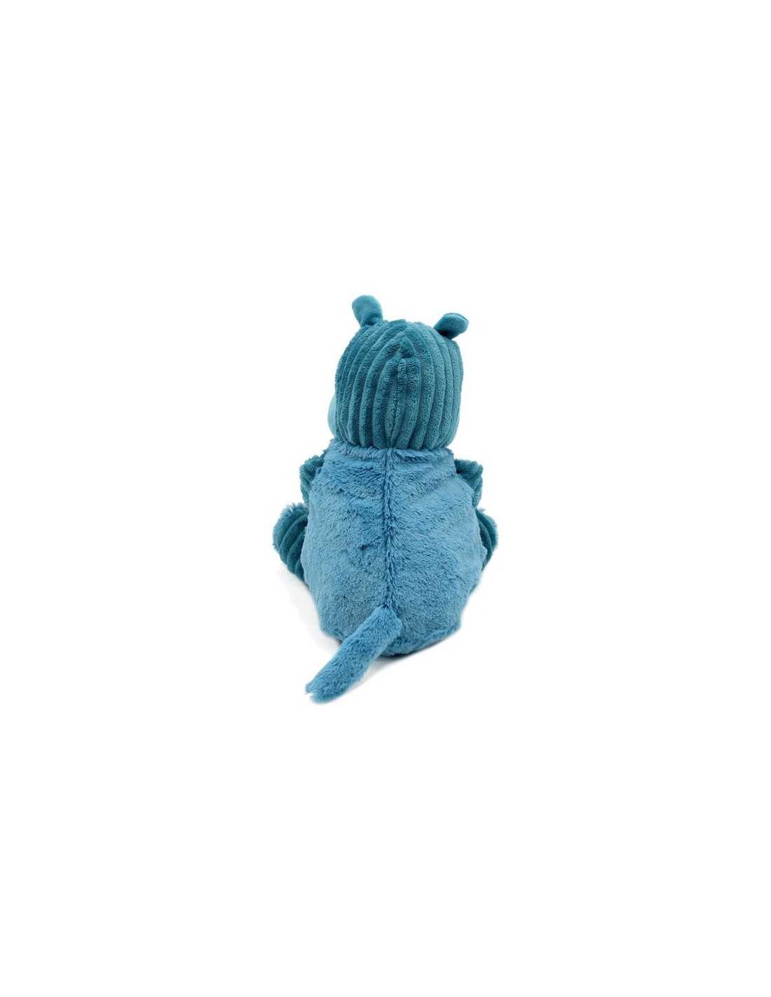 LES DÉGLINGOS PTIPOTOS - Peluche Bibou L'hippopotame - Bleu – Image 4
