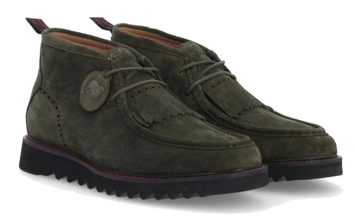 SCHMOOVE RIPPLE CHUKKA SUEDE / KAKI – Image 3