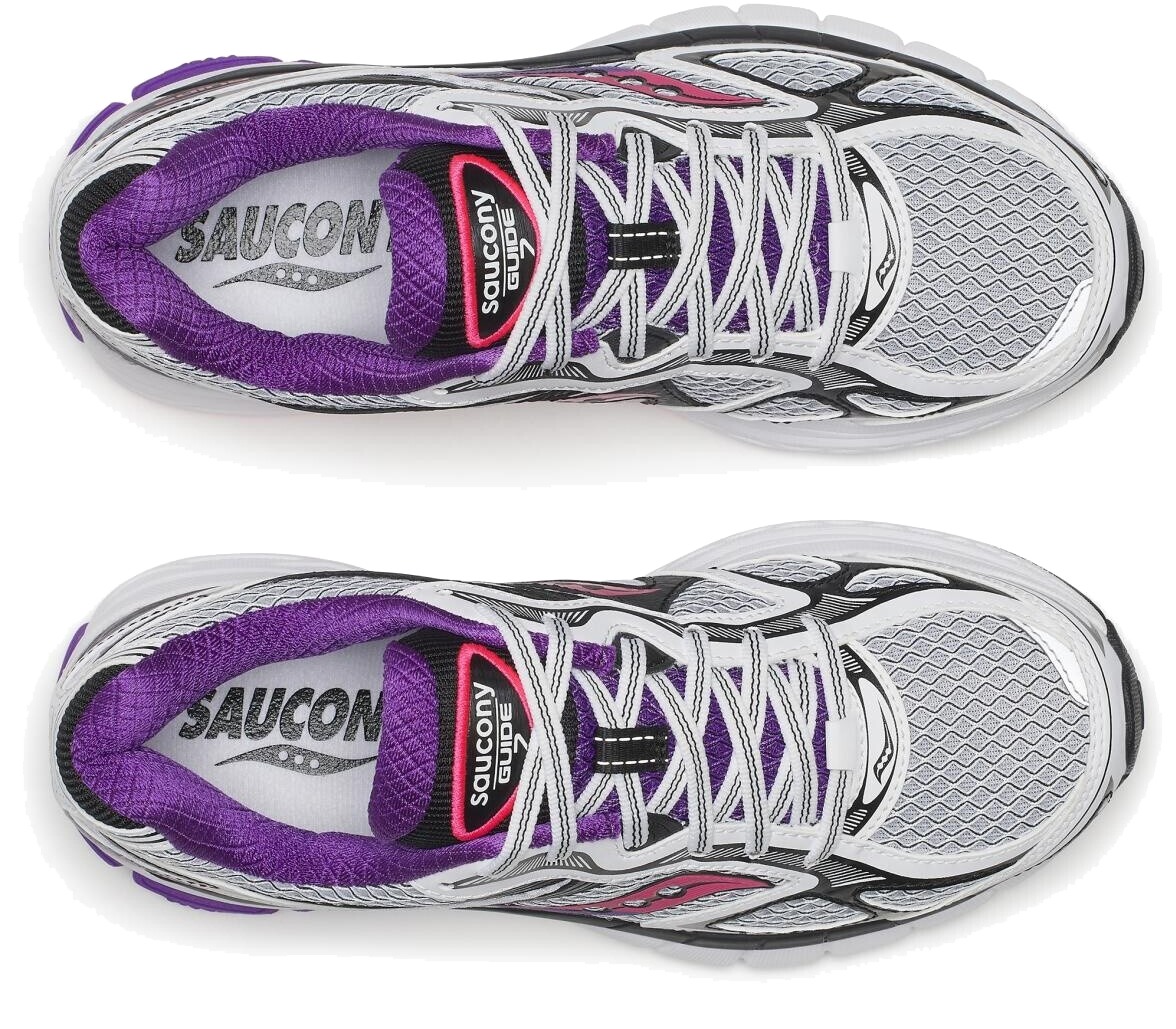 SAUCONY PROGRID GUIDE 7 WHITE / DRUPE – Image 3