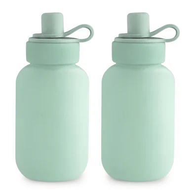 MUSHIE – Silicone Purée Pouch – Cambridge Blue