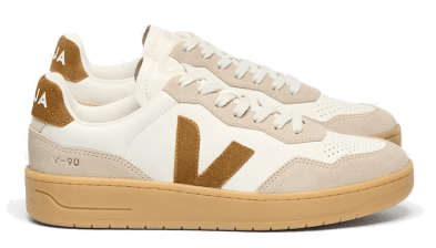 VEJA V-90 LEATHER PURE CAMEL ALMOND NATURAL VEJA V-90 LEATHER PURE CAMEL ALMOND NATURAL